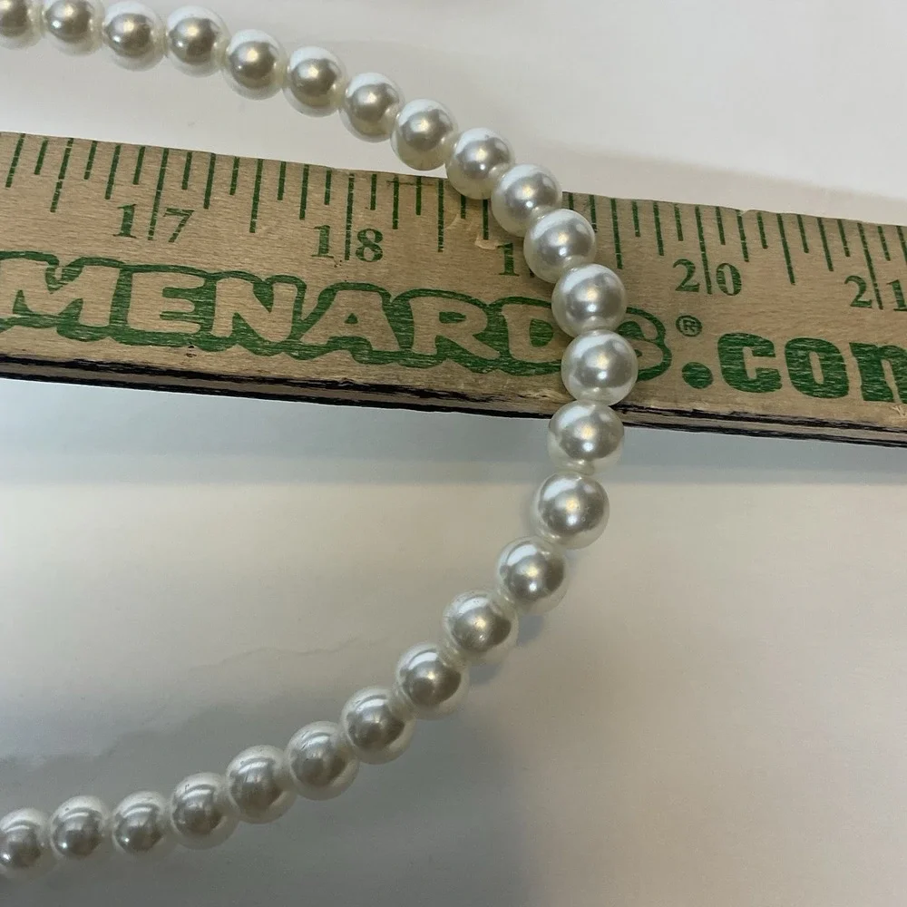 Vintage Faux Pearls Beaded Basket Style‎ Crossbody Evening Purse Bag